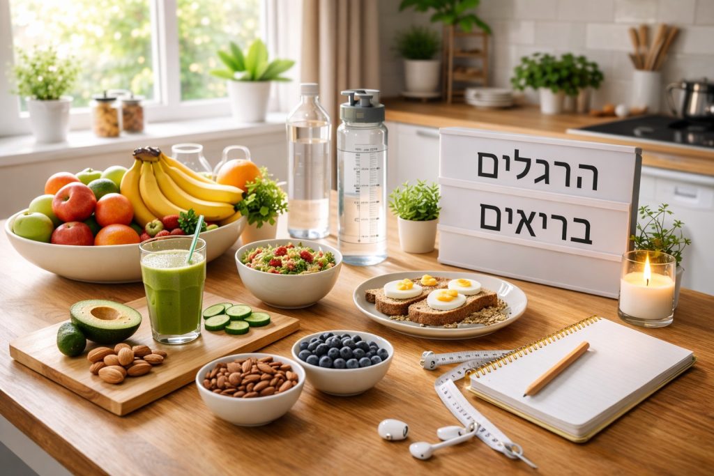 איך לבנות הרגלים בריאים